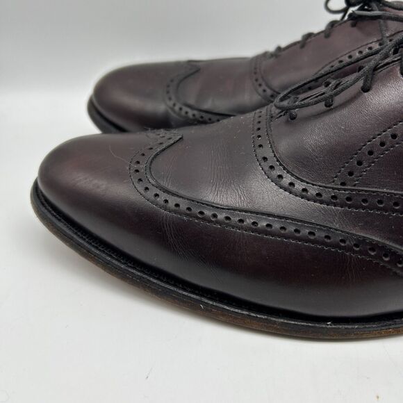 Allen Edmonds Men\'s Brown Leather Chester‎ Winthrop Oxfords Marlow Shoes 11.5 main image 10